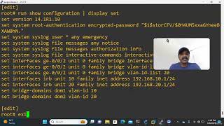 Juniper Rescue Config