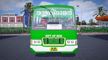 THULASINADHAN Private Bus Mod In Bus Simulator Indonesia - Bussid Bus Mod - Bussid Car Mod - Bussid