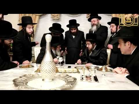 כ"ק אדמו"ר מסאדיגורא שליט"א באזוכט ביי כ"ק אדמו"ר מסקולען שליט"א פון מאנסי