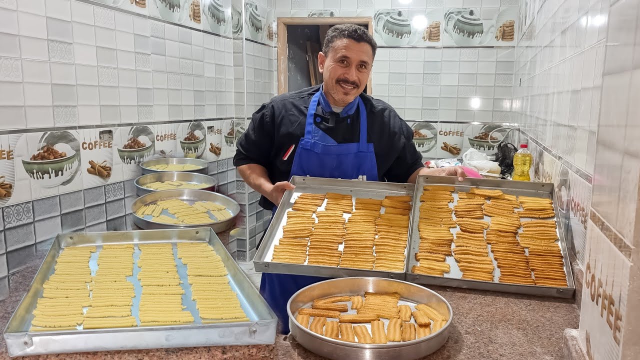 بسكوت العيد بالماكينة بدون اي تعقيد .. الطعم الأصلي👌هتعمليه فى لمح البصر❗️والكل هيسالك عالطريقه 😋