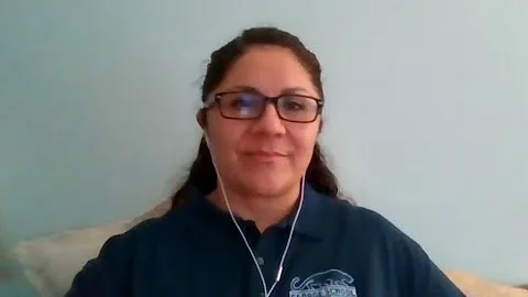 School counselor Claudia Gallagher recalls an emot...