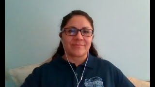 School counselor Claudia Gallagher recalls an emotional conversation with a single mom during COVID