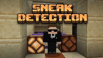 How to use Sneak Detection in Minecraft Bedrock