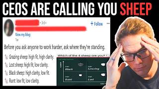 YOUR BOSS WANTS YOU TO BE A SHEEP AT WORK!