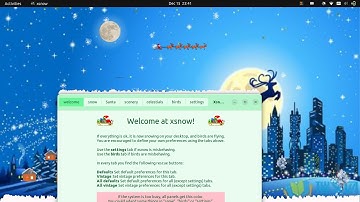 Let it snow on your Ubuntu 22.04 Desktop!