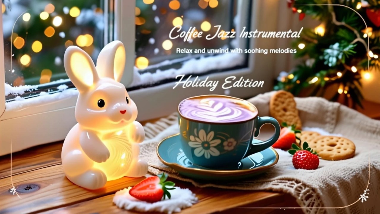 Coffee Jazz Instrumental ☕ Smooth Bossa Nova & Relaxing Piano Music for Study Work Focus