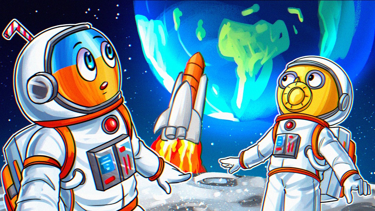 2 Idiots Got TRAPPED on the Moon...