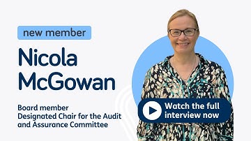 Meet our new member Nicola McGowan