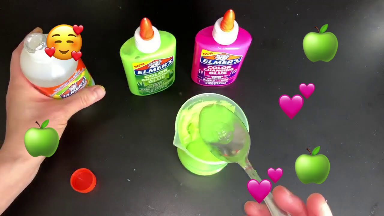 Elmer's 🌈 Color Changing Slime🍏 Scented 🍏 🤍⚙️Metallic⚙️🤍 Activator🔮 Fun🤗