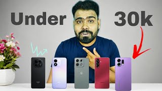 Top 5 Smartphones under ₹30000 - August 2026