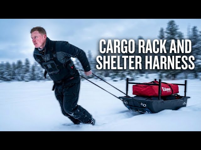 Ice Fishing Sled Rack Eagle Claw Shappell Jet Sled Cargo Rack Truck Rack
