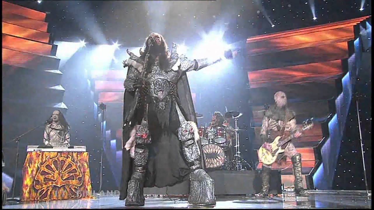 2006 Eurovision Finland - Lordi - Hard rock hallelujah HD ...