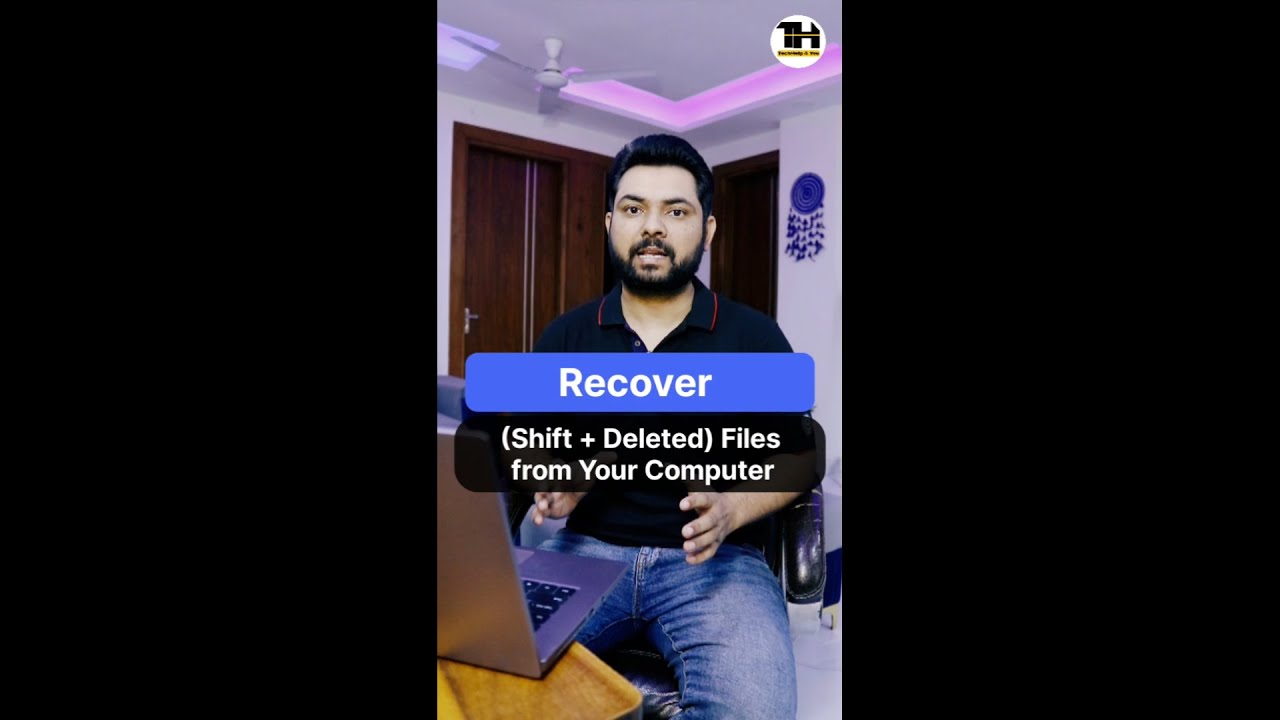 How to Recover shift deleted files in computer | Hindi - YouTube