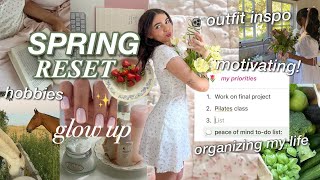 the *ultimate* SPRING RESET ROUTINE🌷✨(deep cleaning, spring outfits, healthy habits)