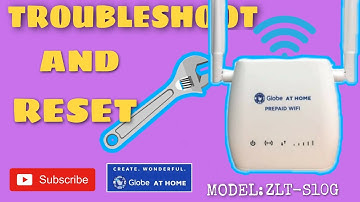 Globe At Home Prepaid Wifi | ZLT-S10G Reset & Troubleshooting #33 | rmj pisonet