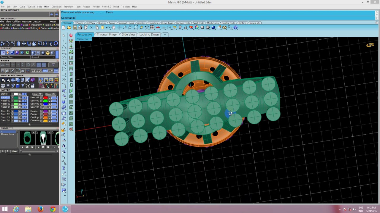 How to use Support on Matrix 8.0 use RP_Tool Program Part D - YouTube
