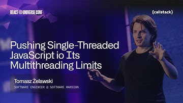 Worklets Everywhere: Multithreading in React Native | Tomasz Żelawski at React Universe Conf 2025