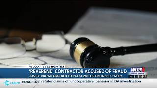 Contractor who identifies as reverend accused of stealing thousands from Coast families abandoni
