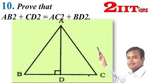 Pythagoras Theorem Ex 12 Q10 Class 9 Maths ICSE ML Aggarwal Solutions