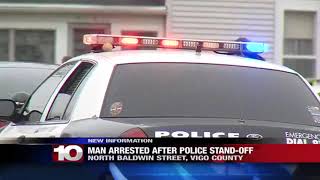 One arrested after Terre Haute standoff