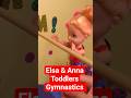 Elsa &amp; Anna toddlers  - gymnastics - Barbie dolls #shorts
