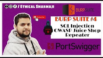Burp Suite #4 Sql Injection on OWASP Juice Shop | Repeater | Target