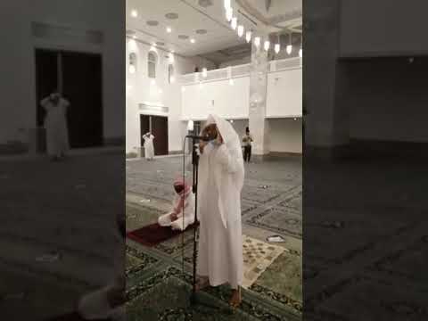 رضوان فكة اذان العشاء من جامع الحمد يوم الاحد تاريخ 28 هجري 