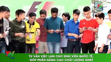 Tư vấn việc làm cho sinh viên quốc tế, góp phần nâng cao chất lượng GDĐT