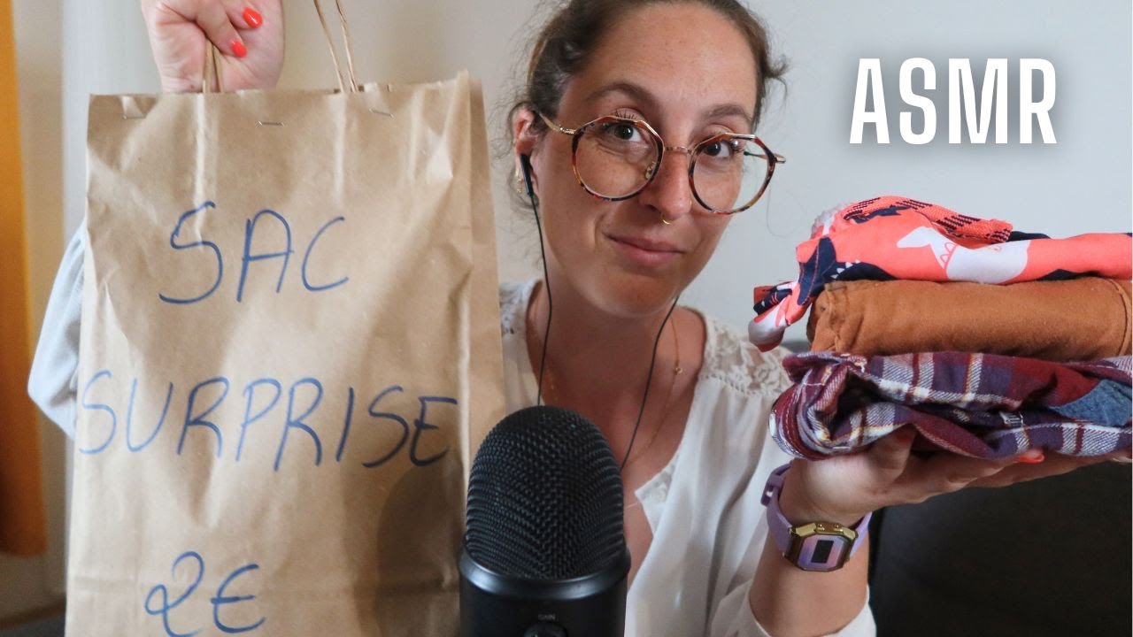 ASMR - DERNIERS ACHATS & OUVERTURE SURPRISE