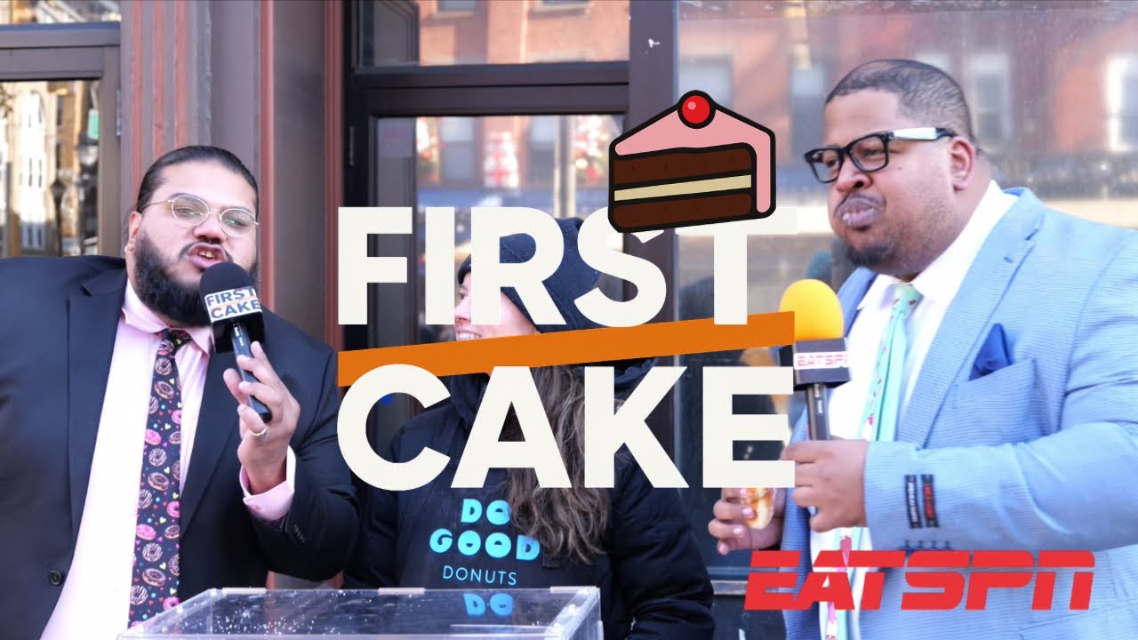 FIRST CAKE | Free Doughnuts for the People 🍩 w/ Do Good Donuts