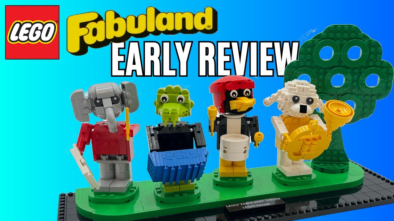LEGO Fabuland's Triumphant Return: In Depth LEGO House Early Set Review