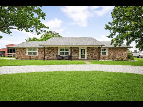336 Meadows Estate Street, Tom Bean, TX home video tour