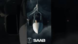 SAAB jas gripen 39 #youtubeshorts #shorts #gripe39 #fighterjet #fyp #viralvideo