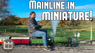 Full length trains in Miniature! - At the Ryedale Model Engineers Society Chasing Dinosaurs Ep. 27