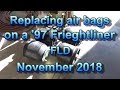 Replacing air bags on a '97 Freightliner FLD