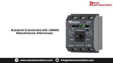 Kwant Controls ED-MMS Electronic Dimmer | Precision Control Solutions | Ram Automations