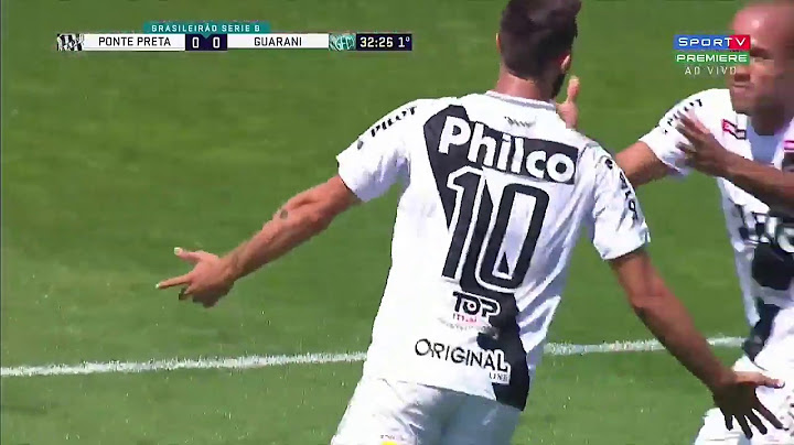 Gol - 🏁 Ponte Preta 1 x 0 Guarani 🇲🇴 - Brasileirão Série B 2019 (SporTV)