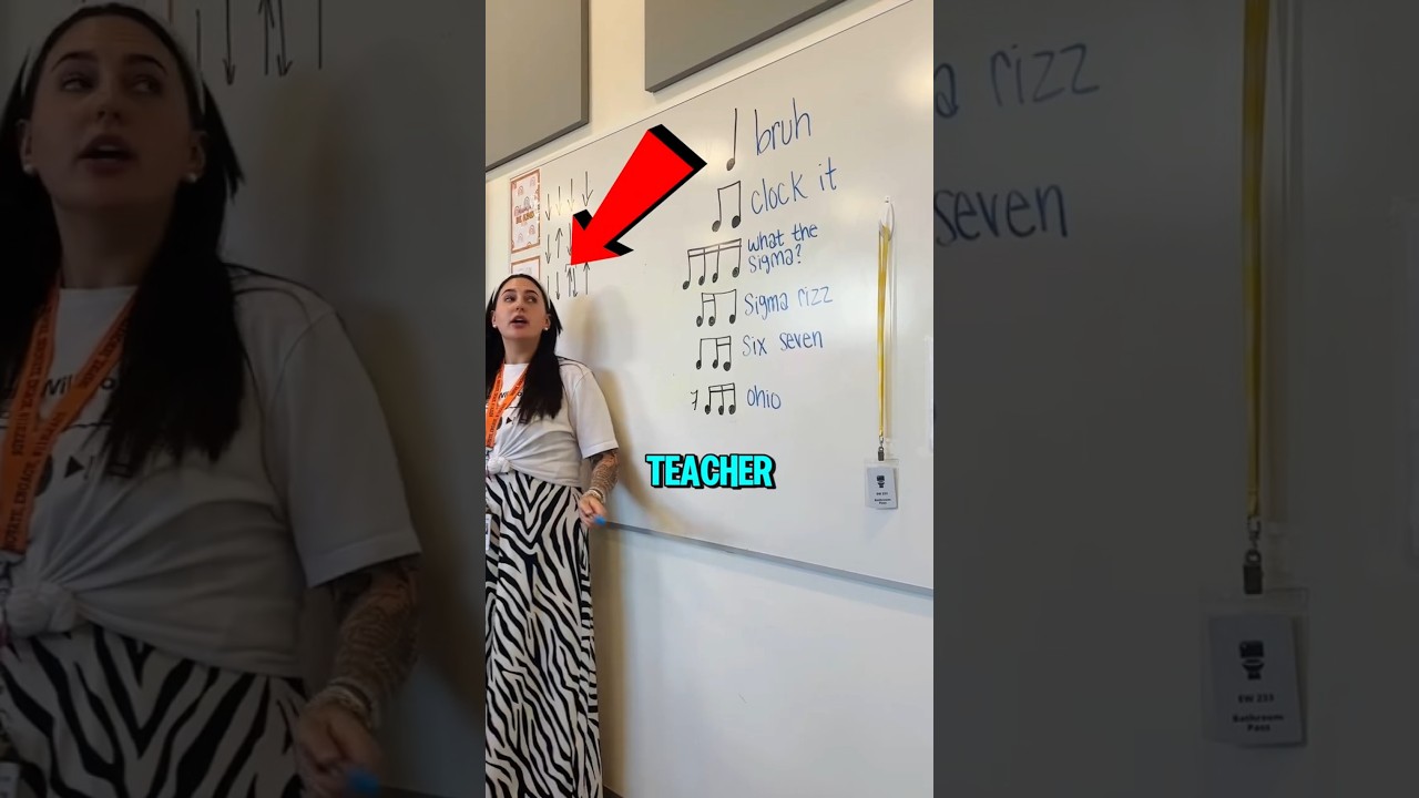 Brainrot спас урок музыки