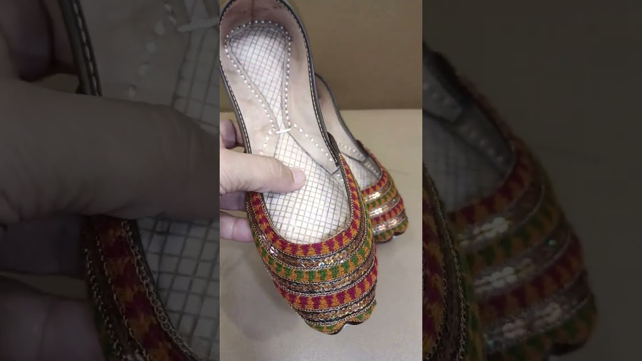 new😍dhaga sequence multi khussa design 