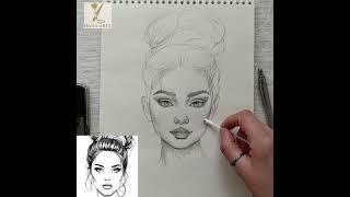 Step-by-Step Blonde Girl Drawing Tutorial ✨ Realistic Portrait with Pencil for Beginners