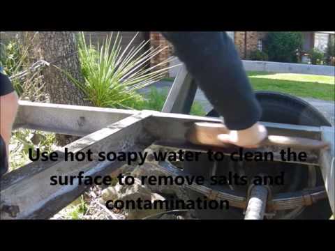 Repairing Rust On a Trailer