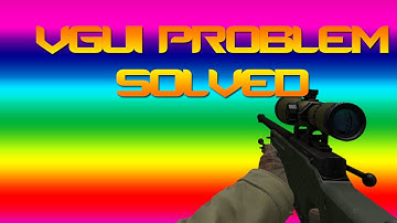 CS:GO - PROBLEM - MISSING VGUI SOLVED AGAIN!!