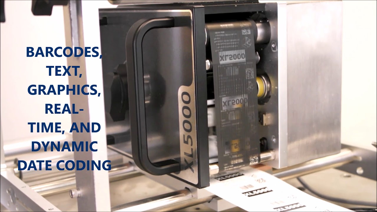 Allen XL5000 Print Message Capabilities