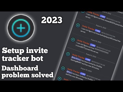 Setup Invite Tracker Bot Discord | Invite Manager Not Working | Alternative of Invite Manager | 2023