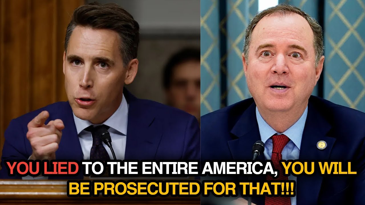 «Шифф и все демократы бросились прятаться» — Хоули предъявляет доказательства, чтобы обвинить Ада...