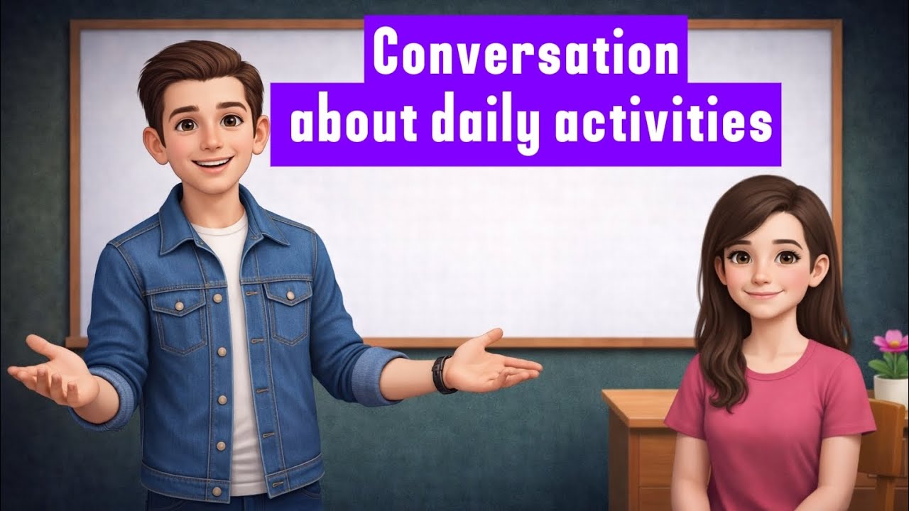 Simple English Conversation | Daily Activities | Beginner Lesson 1