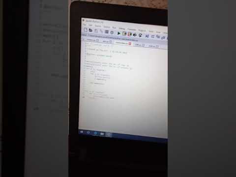 Python matrix code