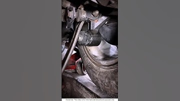 How to Change Rear Suspension Bush 🔧 | Step by Step Guide📌 #shortsfeed