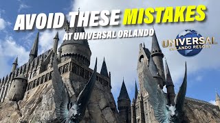 Don't Make These Universal Orlando Mistakes in 2024