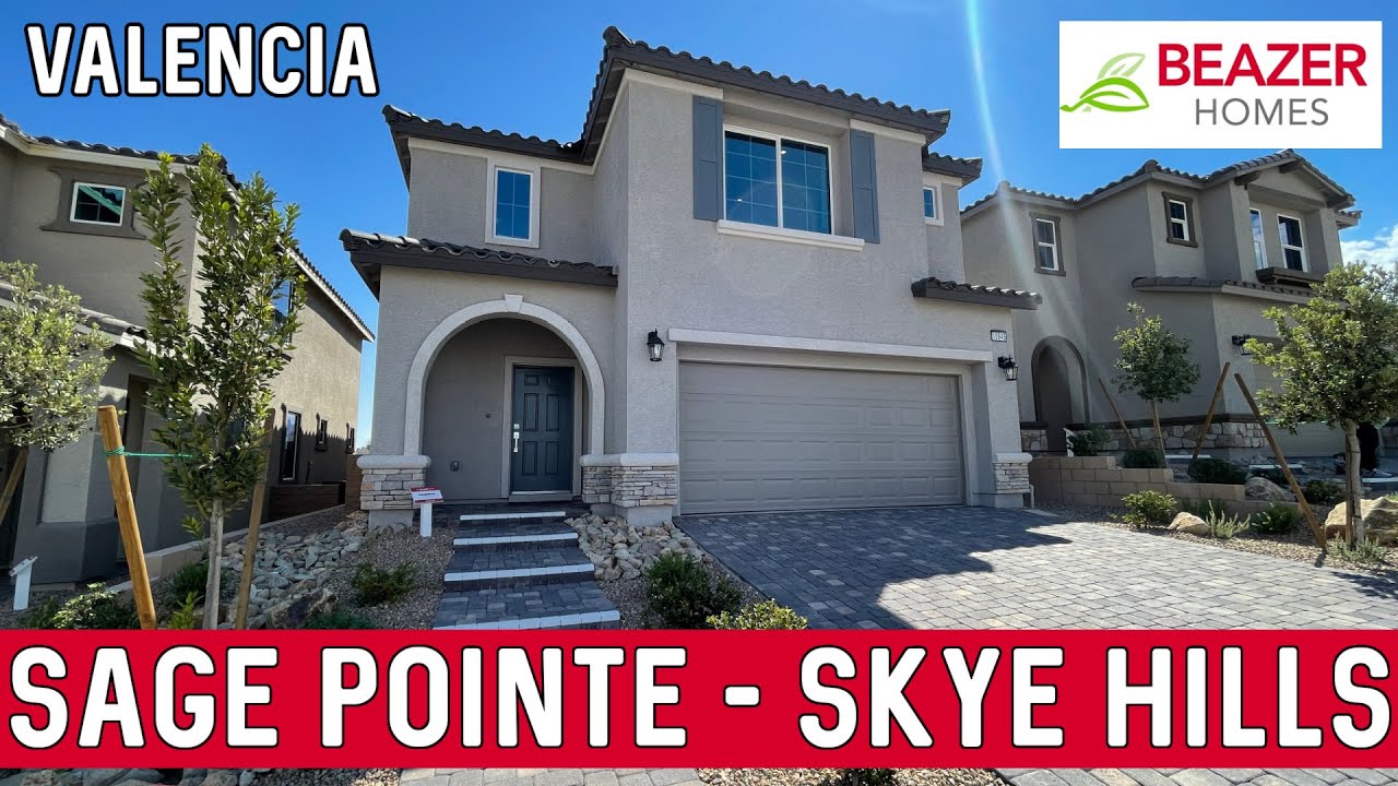 Valencia Model 493k+, 4 Beds, 3 Baths, 2532 sq. ft. Beazer Homes Sage Point in Skye Hills